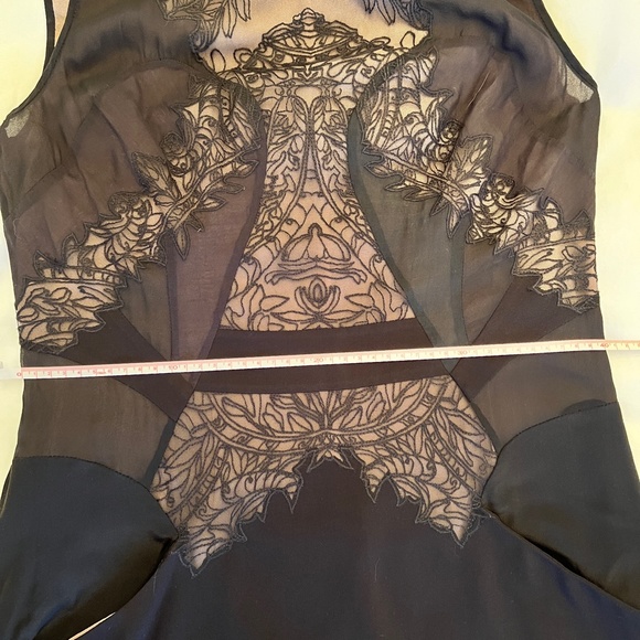 BCBG black midi dress - Picture 6 of 7